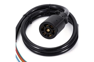 Custom Cable Length 7 Way Trailer Cable Electrical Wire Harness for Trailers
