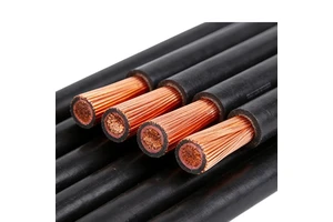 Rubber Welding Cable 10mm2 95mm2 Power Station Rubber Battery Welding Cable
