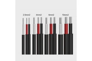 2.5/4/6mm² Tin-Plated Copper Solar PV Cable | UV-Resistant Photovoltaic DC Wire for Solar Systems