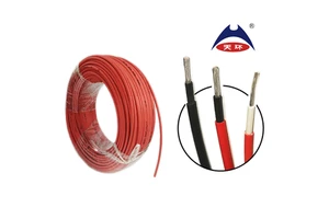 1*2.5mm PV Solar Cable for Solar Power System Industrial Photovoltaic Copper Wire XLPO Insulation 1000V 1500V