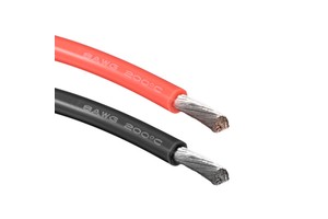 High Flexible Battery Silicone Wire 8 AWG Gauge 600v Stranded Copper Cable