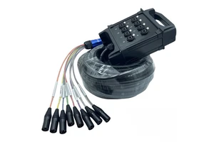 Multicolor Xlr 8 Channel Snake Cable 4/8/16/32 Channel Stage Box Xlr Multicore Audio Wire Stage Multipaire Xlr Snake Cable