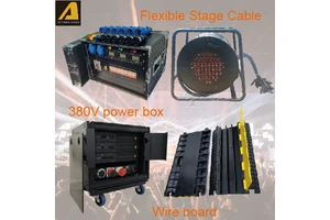 ACTPRO Audio Parts Power Box Flexible Cable Wire Board Outdoor Stage Festival Line Array System Subwoofer