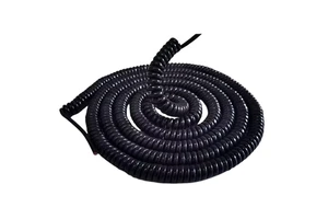 Industrial Solid PE Insulated CNC Spring Wire Spiral Cable 5-26m Lengths 14-26 Cores