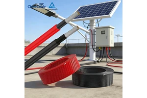 6mm2 4mm 10mm 16mm PV Solar Cable UV Resistant Tinned Copper Cable for Cable Para Paneles Solares