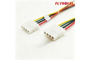 4 Pin Wire Harness Cable Assembly JST Connector Electric Power Cable Multi Color Copper Extension Cable Custom OEM ODM Solution