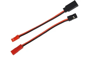 JST Plug to JR Connector Male Female High Quality PVC Copper Cable Servo Adapter Wire for Electronic RC Plane Helicopter Car