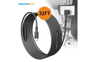 2025 Trending 32ft USB 3.0 Extension Cable With Repeater Type C To Micro B Data Cable For FUJI Camera Sensor Smart Home Devices