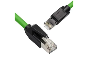 High Flexible 0.2-60m Double Shielded Cat6A Industrial Ethernet Robot PVC Jacket Copper Conductor Cable