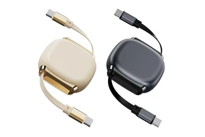 3ft 240W 3A Fast Charging Magnetic Retractable USB C Cable to Type C Data Cable with Custom Logo for Mobile Phone & Computer