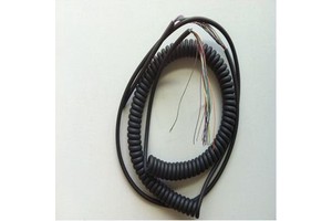26 Cores 5m Spring Spiral Cable Coiled Cable for CNC Handheld Encoder Manual Pulse Generator MPG