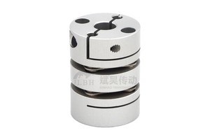 Large Double Flange Star Screw Encoder Flexible Aluminum Alloy Servo Motor Coupling With Rubber Diaphragm Shaft OEM Available