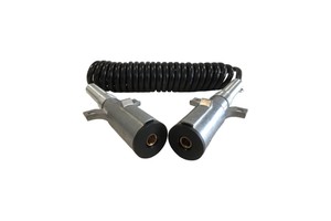 1 Pole ABS Spiral Trailer Cable Assembly