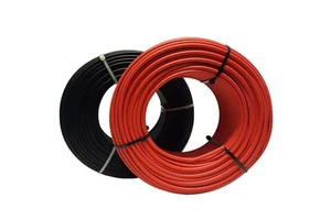 PV1-F/H1Z2Z2-K 600/1000V 10mm² Copper Solar Wire XLPE Insulated Solar Photovoltaic Cable for Rooftop PV Systems