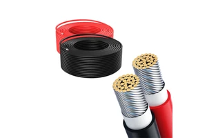 Wholesale Tinned Copper Solar PV Cable XLPO Insulation 600V-1000V for CE for 2.5mm-16mm Solar Cable