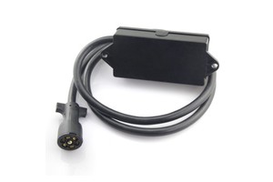8ft 7 Way American Type PVC Trailer Plug Cable with Junction Box New Condition Trailer Parts