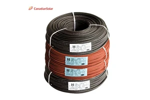 CanadianSolar Professional Solar PV Cable 1000V Pv1-F 4mm2 Solar Power System Cable
