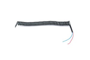 Spiral Cable with Copper Conductor and PVC Insulation Compatible with Zlome08 Ref 919171 for Control Applications
