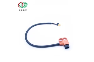 2+4 Pin P Type Battery Connector Cable for Electric Scooter Lithium Battery Swap Cabinet Charging Discharging Power Cable