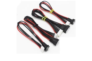 Lithium Battery Balanced Charging Extension Cord Plug Model Aircraft Accessory Lithium Battery Male and Female Cable 2S3S4S6S