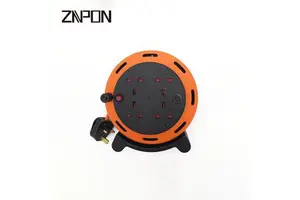 YD-E4 4way UK Cable Reels