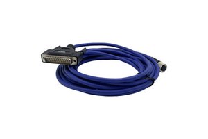 High Quality AC Plastic CAB-DS05-S M12 IO Data Cable Fixed Scanner Reader and PLC Industrial Grade 1 Year Warranty