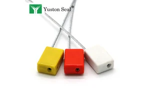 YTCS207 Disposable ABS Steel Wire Security Seal Tamper Evident Cable Seal for Warehouse Bag Meter Valve Fuel Tank Sealing