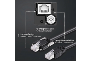 Industrial Ethernet Cable Cat6 Cat6A Shielded High Performance Network Cable
