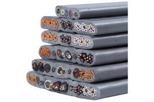 High Quality Low Voltage PVC Insulated Unshielded PVC Elevator Traveling Reel Flat Cable
