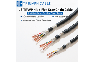 High Flexible Robot Cable Tow Chain Cable PVC Electrical TRVV Shielded Wire Flexible Drag Chain Cable for New Energy Industrial