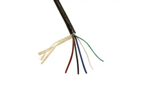 Industrial Copper TPU Anti-corrosion Signal Wire 3x0.25mm+1x2x30AWG Crane Reel Drum Cable