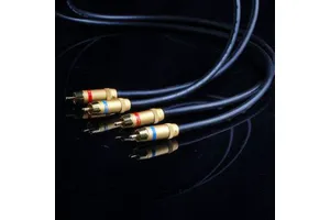 Single Crystal Silver-copper HiFi Digital RCA Coaxial Audio Cable, Audio signal Connection Cable, Balanced Car signal Cable