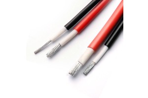 GEMT PV-1 Black PV Solar Battery Cable Wire DC 4/6/10mm2 Stranded Tinned Copper 220V LSZH Insulation ROHS for for Building