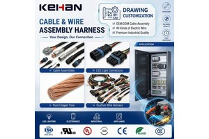 Custom Wire Harness For Vending Machine 22awg Wire Harness Molex Connectors Wire Harness Supplier