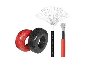 PV Solar DC Cable Photovoltaic Cable 2.5mm 4mm 6mm 10mm Solar Panel Power Cable with TUV CE for Solar Power Systems
