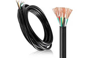 7 Pin 13 Pin Trailer Wiring Harness Heavy Duty Trailer Light Cable PU Jacket Customizable Coiled Trailer Cables