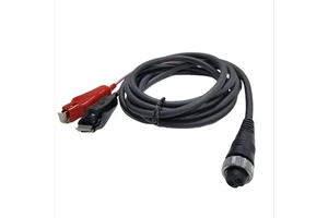2 Pin Aviation Female to Electric Fishing Reel Y Power Cable alligator Clip Connector Cable