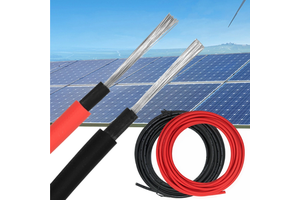KINGYEAR Factory Price Double Insulation Stranded Tinned Copper Heating Solar Cable HEPE Sheath 4mm 6mm 10mm Photovoltaic