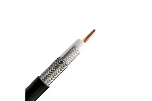 Coaxial cable 50 Ohm 7D-FB 2.6mm CCA FPE Al foil 60-90% Al braiding PVC/PE Jacket