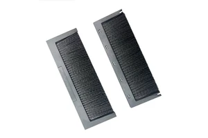 UL94-V2 V0 Panel Cable With Industrial Brush Grommet Bristle Material OEM Customizable For Cabinet And Charging Station