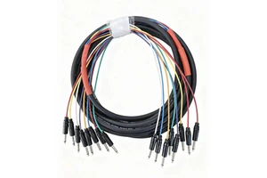 8-channels Jack to Mono Jack Audio Cable Microphone Stage Performance Recording Studio signal Extension Cable 8m 10m