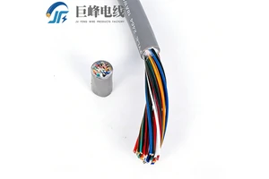 Style UL2464 Cable 28awg 26awg 18awg 22awg 20awg Awm 2464 Vw-1 80℃ 300v 4 Core Shielded Power Cable Industrial Control Cables