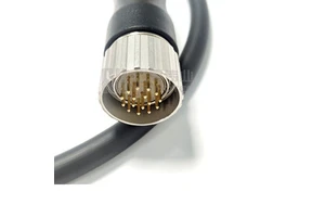 M23 Encoder Connector Servo Cable Male Female Connector 6 8 12 17 19 Pin Pins
