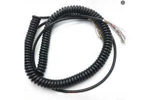 Wholesale 26 Cores 5m~6m Stretch Length Spring Spiral Cable for CNC Handwheel