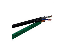 HSYV-5e 4P UTP Ethernet Cable, 24AWG Pure Copper, Cat5e LAN Cable for Network Engineering