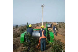 New 3T Steel Wire Drum Trailer/ Combined Type Cable Drum Trailer /China Cable Reel Trailer