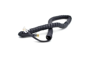 Flexible 6 Core Spiral Cord Coiled Cable PVC RJ12 Spiral Cable