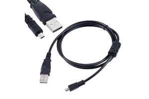 High Speed 8p 8 Pins Mini USB Data Charger Cable for Nikon Digital Camera Charging Cable