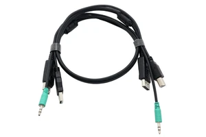 High-Power XLR 3-Pin Male-to-Female PVC Jacket Audio Video Cable for Speaker Stage Lighting & Amplifier