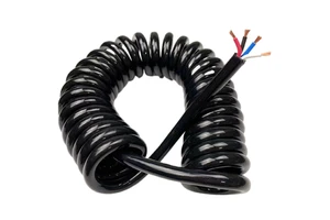 Kawat Kabel Pegas PU 4 Core 18 17 15 13 11 Awg Stretch 1 2 3 4 5 6 7 8 9 10 Meter Kawat Teleskopi] Spiral